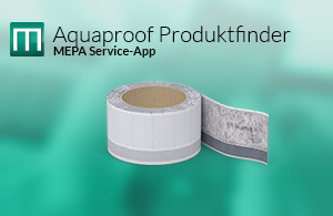 MEPA Aquaproof Produktfinder in der Service App